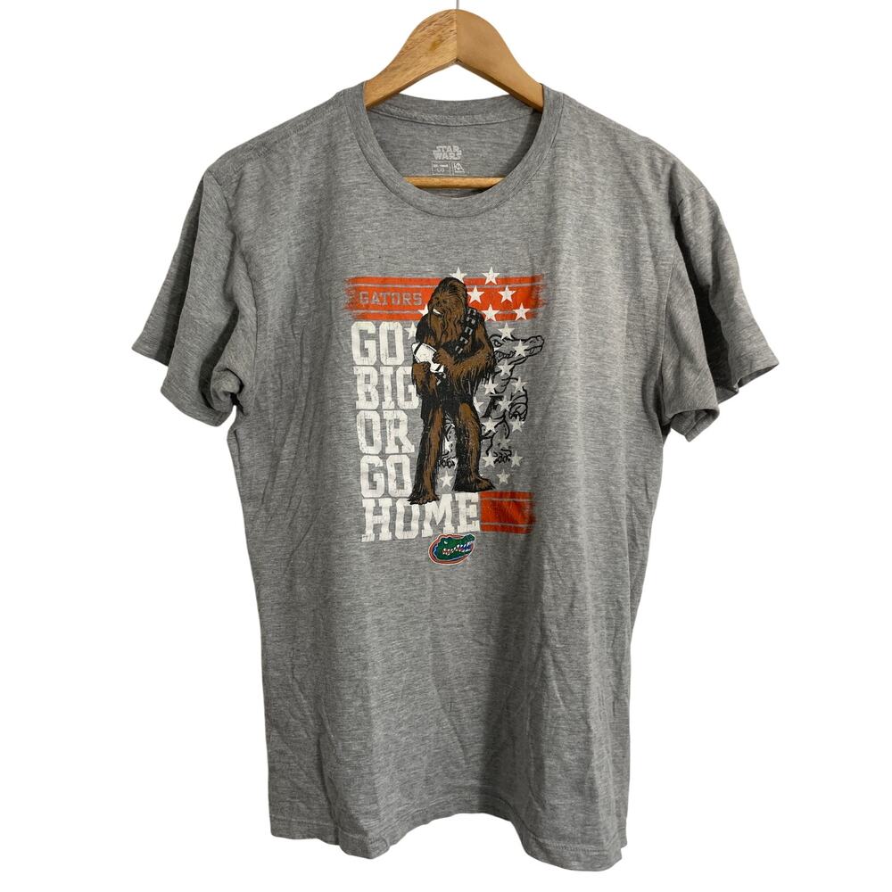University of Florida Gators Star Wars Chewbacca Tee Shirt Large